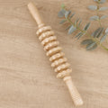 Wooden Therapy Massager Roller Trigger Point Massager Stick for Fascia Cellulite Muscle & Abdomen Body, Muscle Belly Relief Too