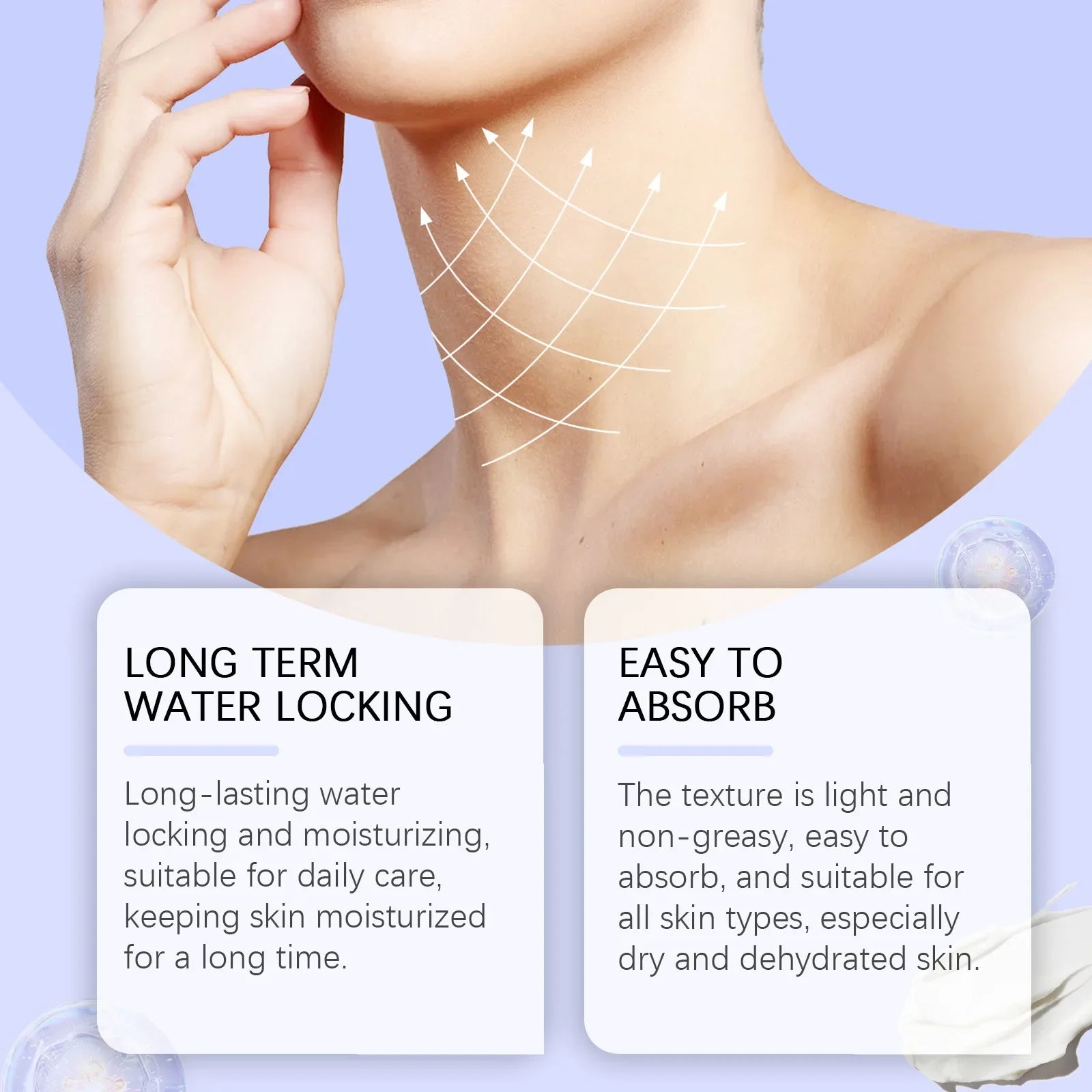 Tighten Lift Neck Cream Firming Reduce Fine Lines Brightening Nourish Smoothing Lasting Moisturize Neck Rejuvenation Care Lotion